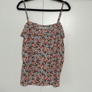 Loft floral tank top